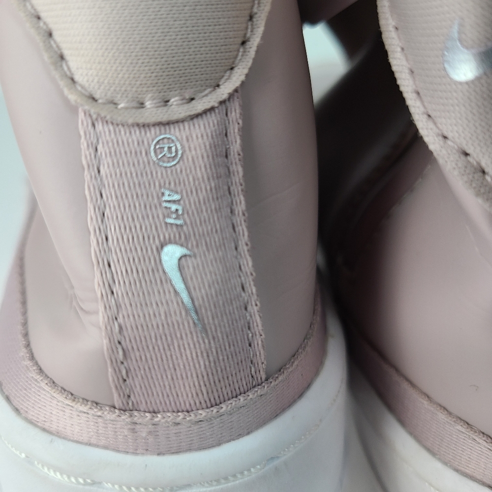 Nike Air Force 1 Sage High Violet Ash rain boots women's Sz 6.5 EUC - Picture 9 of 16